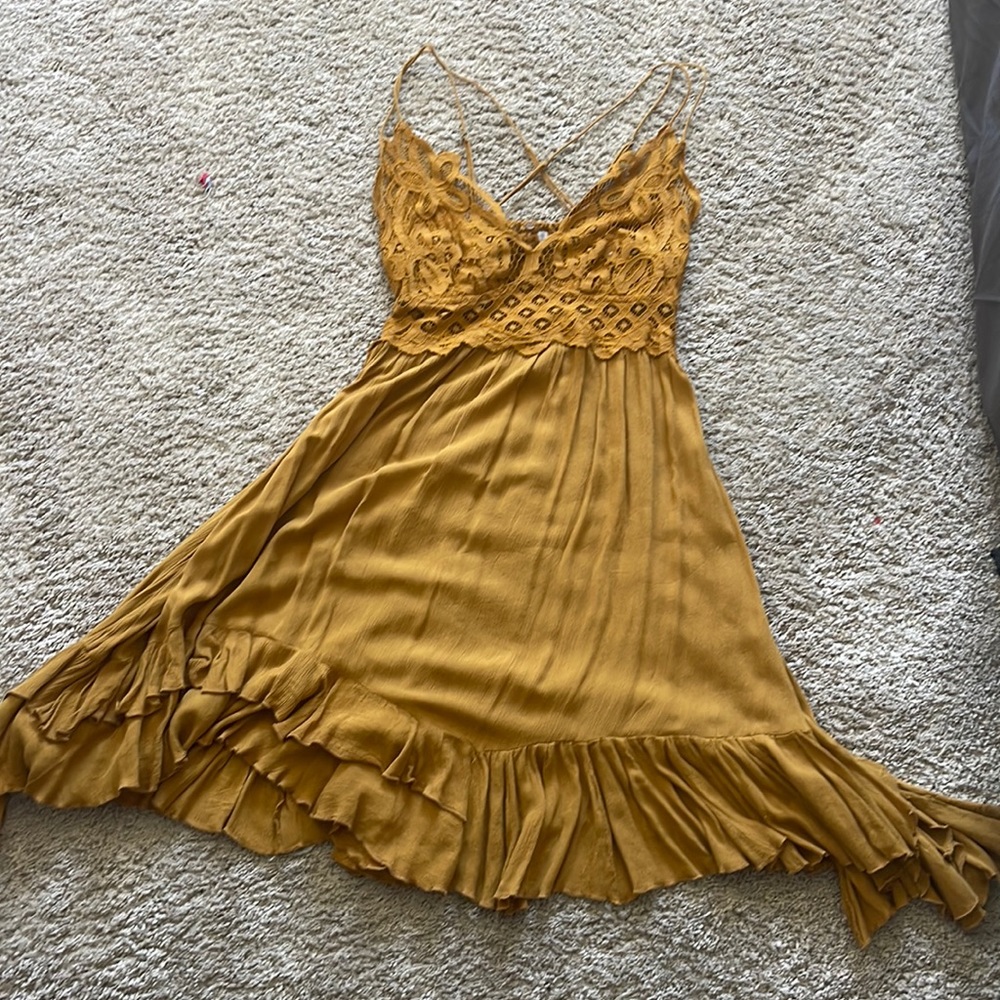 Free people bralette top dress